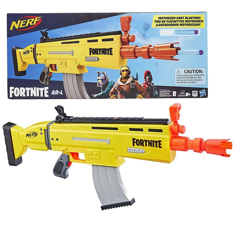 NERF FORTNITE AR-L モーター式ダーツガン Nerf Fortnite - Mega wyrzutnia Risky Reeler AR-L E6158
