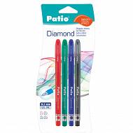 Patio - Długopisy żelowe 4 kolory 52382
