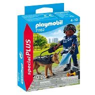 Playmobil Policjant z psem tropiącym 71162