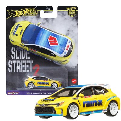 Hot Wheels Premium - Slide Street Toyota Corolla GR 2023 HKC82 FPY86