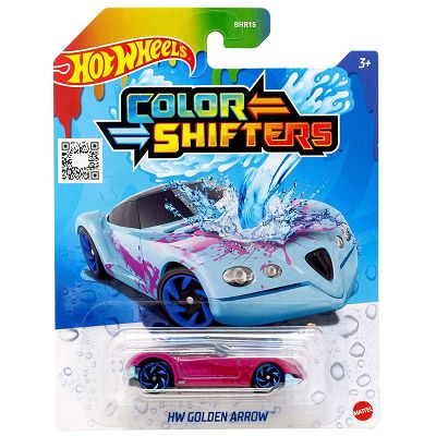 Hot Wheels - Autokolorowańce Auto zmieniające kolor HW Golden Arrow HXH14