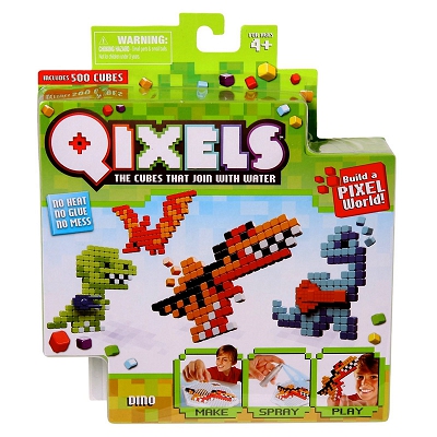 Qixels - Zestaw uzupełniający Dinozaury 500 pikseli 87013