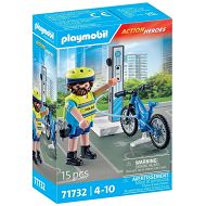 Playmobil City Action Rowerowy patrol policji 71732