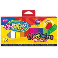 Colorino - Plastelina kwadratowa 12 kolorów 57417