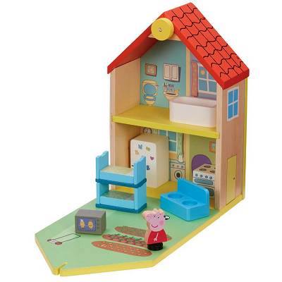 TmToys Świnka Peppa Drewno Rodzinny domek 07213