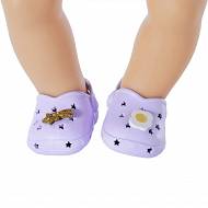 BABY Born Buciki dla lalki 43cm Holiday shoes z przypinkami fiołkowe 831809