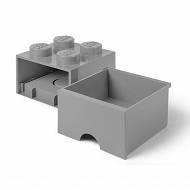 Szuflada klocek LEGO Brick 4 Szary 40051740