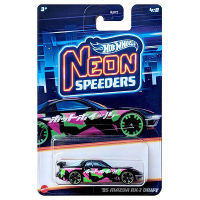 Hot Wheels Neon Speeders '95 Mazda RX-7 Drift HRW70