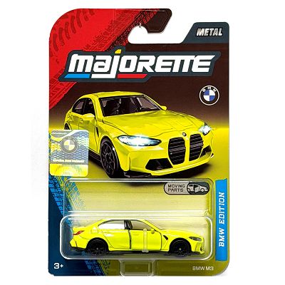 Majorette BMW Premium Cars - BMW M3 G80 żółty 2100004