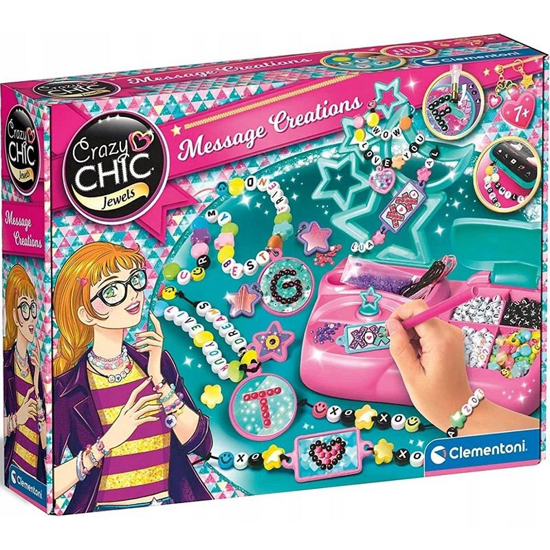 Clementoni Crazy Chic Pracownia literkowej biżuterii 18772