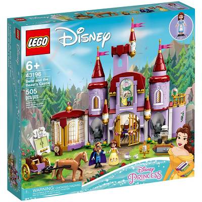 LEGO Disney Princess - Zamek Belli i Bestii 43196