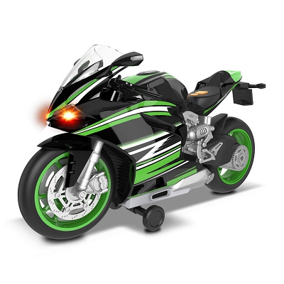 Dumel Odjazdowa Flota Miejska Sportowy motocykl zielony 68801