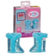 BABY Born Wysokie Błękitne buty z modnym futerkiem dla lalki 839478