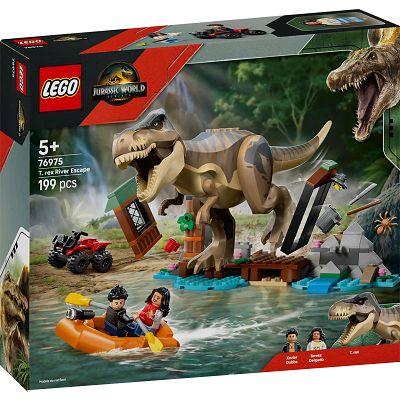 LEGO Jurassic World Ucieczka rzeką przed tyranozaurem 76975