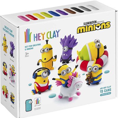 Hey Clay - Masa plastyczna Minions Minionki HCL15026