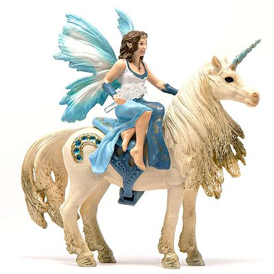 Schleich Bayala Eyela na złotym jednorożcu 42508
