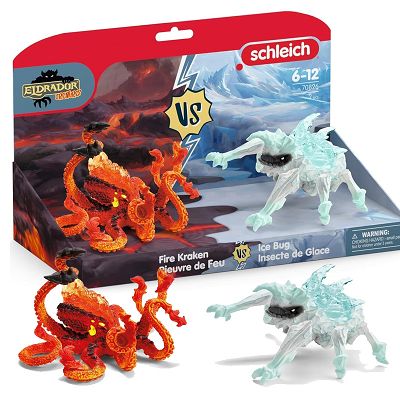 Schleich Eldrador - Lodowy Robal vs Ognisty Kraken 70826