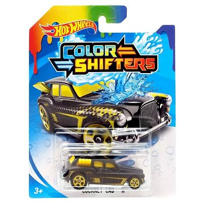 Hot Wheels - Autokolorowańce Auto zmieniające kolor Cockney Cab II JDN27 BHR15