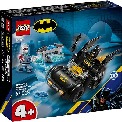 LEGO DC Comics Super Heroes - Batman i Batmobil kontra Mr. Freeze 76301