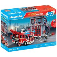 Playmobil - Action Heroes Remiza straży pożarnej 71603