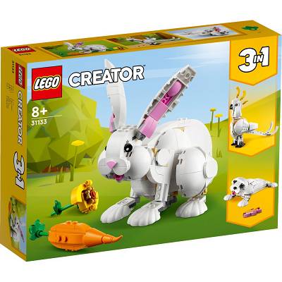 LEGO Creator Biały królik 3w1 31133