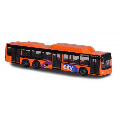 Majorette Trailer - Autobus MAN Pomarańczowy Lion's City Bus 2053150