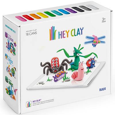 Hey Clay - Masa plastyczna Robaczki HCLSE005
