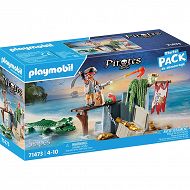 Playmobil Pirat z aligatorem 71473