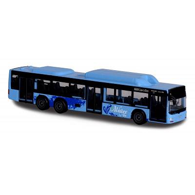 Majorette Trailer - Autobus MAN Niebieski Lion's City Bus 2053150