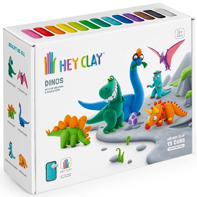 Hey Clay - Masa plastyczna Dinozaury HCL15016