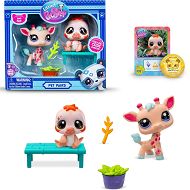 Littlest Pet Shop seria 2 Zwierzątka 2-pak Żyrafa i Leniwiec LPS00620