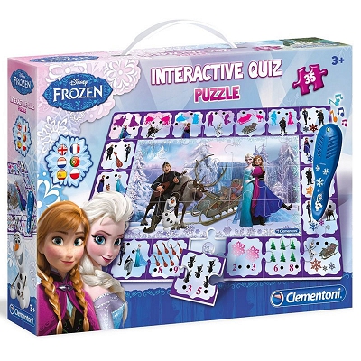 Clementoni - Quiz interaktywny Frozen 13289