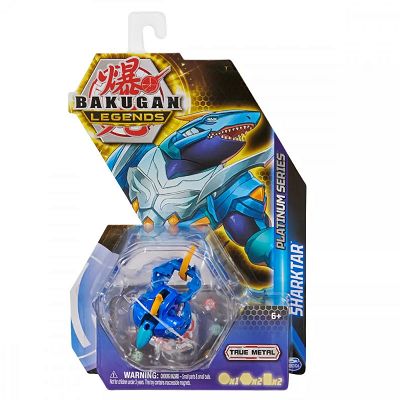 Bakugan Legends Platinium Series Kula True Metal Sharktar 20140303 6066094