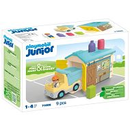 Playmobil - Junior Ciężarówka z garażem z funkcją sortera 71686