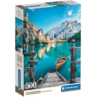 Clementoni Puzzle High Quality Braies Lake 500 el. 35538