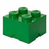 Pojemnik LEGO 4 ciemnozielony 40031734