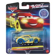 Mattel Auta Cars Glow Racers Dinoco Cruz Ramirez HPG81 HPG76