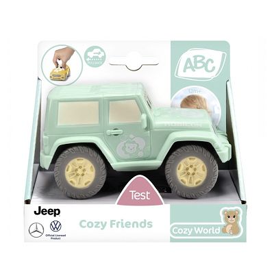 Dickie ABC Cozy World Cozy Friends miętowy Jeep 4111013