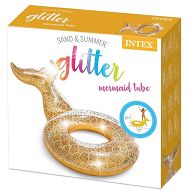 Intex Ogon syreny Duże koło do pływania brokatowe 56258