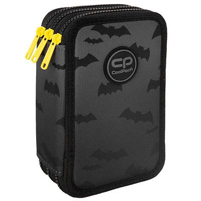 CoolPack - Jumper 3 Piórnik potrójny z wyposażeniem Darker Night F067680