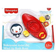 Fisher Price Nakręcana łódeczka z Pingwinem CFGMBT003C