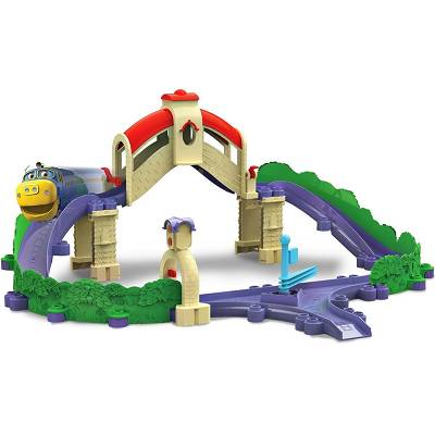 Tomy Stacyjkowo - Zestaw z tunelem i mostem + kolejka Bruno LC54229