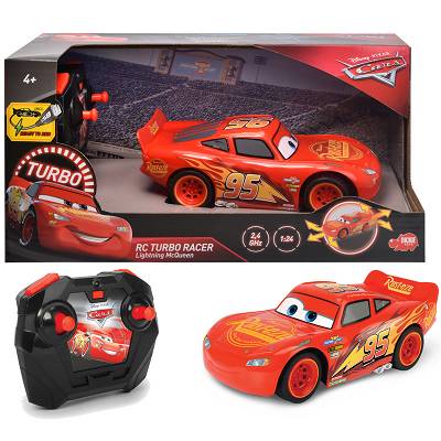 Dickie Auta - Turbo Racer Zygzak McQueen RC 1:24 3084028