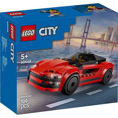 LEGO City Czerwony samochód sportowy 60448