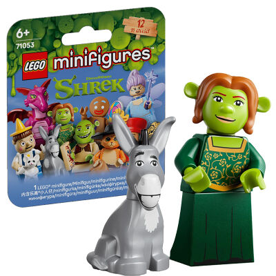 LEGO Minifigures seria Shrek Figurka Fiona i Osioł 71053