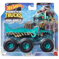 Hot Wheels - Monster Trucks Big Rigs - 6-kołowa ciężarówka Mega-Wrex HWN87 HWN86