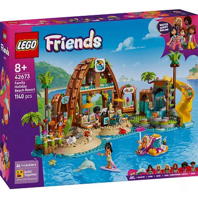 LEGO Friends Rodzinne wakacje na plaży 42673