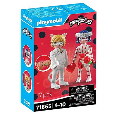 Playmobil Miraculous Ślubne marzenie Biedronki i Czarnego Kota 71865