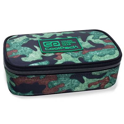 CoolPack - CAMPUS XL Piórnik z organizerem Camo Fusion Green 63095