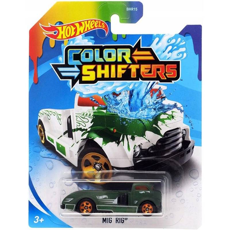  Hot Wheels 2020 Color Shifters MIGRIG Green/White : Toys & Games